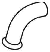 DINEX 80648 exhaust pipe