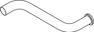 DINEX 80651 exhaust pipe