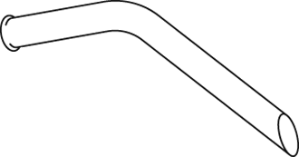 DINEX 80682 exhaust pipe