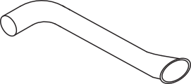 DINEX 80692 exhaust pipe
