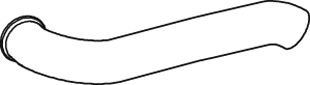 DINEX 80777 exhaust pipe