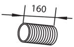 DINEX 80778 exhaust pipe