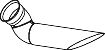 DINEX 80794 exhaust pipe