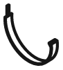 Fixing part, DINEX exhaust system 80938