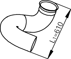 DINEX 81138 exhaust pipe