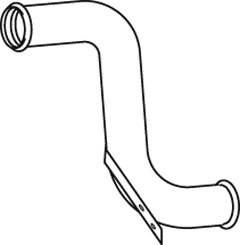 DINEX 81162 exhaust pipe