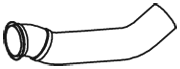 DINEX 81278 exhaust pipe