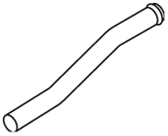 DINEX 81299 exhaust pipe