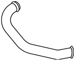 DINEX 81617 exhaust pipe