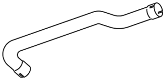 DINEX 81634 exhaust pipe