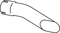 DINEX 81643 exhaust pipe