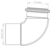 DINEX 81683 exhaust pipe
