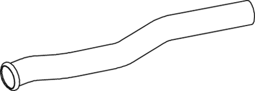 DINEX 81706 exhaust pipe