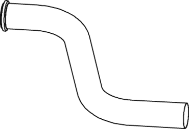 DINEX 81709 exhaust pipe