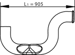 DINEX 81719 exhaust pipe
