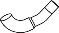 DINEX 82128 exhaust pipe