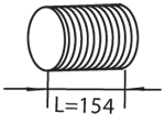 DINEX 82135 exhaust pipe