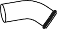 DINEX 82143 exhaust pipe