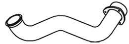 DINEX 82177 exhaust pipe