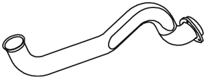 DINEX 82178 exhaust pipe