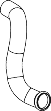 DINEX 82180 exhaust pipe
