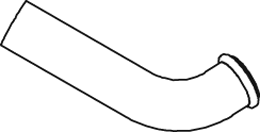 DINEX 82185 exhaust pipe