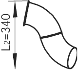 DINEX 82198 exhaust pipe