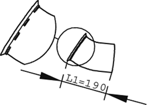 DINEX 82206 exhaust pipe