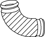 DINEX 82212 exhaust pipe