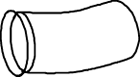DINEX 82222 exhaust pipe