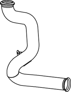 DINEX 82503 exhaust pipe