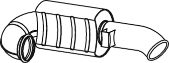 Later silencer DINEX 82611