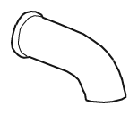 DINEX 82615 exhaust pipe