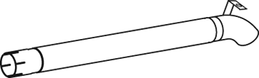 DINEX 88633 exhaust pipe