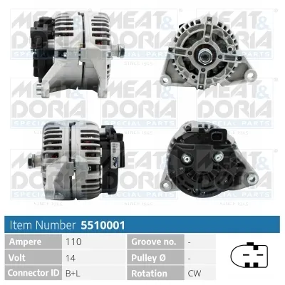 Alternator Fiat DUCATO Bus · Fiat DUCATO Van · Fiat DUCATO Platform/Chassis