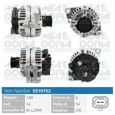 Alternator Opel VECTRA C · Opel VECTRA C GTS · Opel SIGNUM Hatchback
