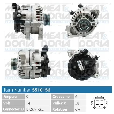 Alternator Toyota YARIS