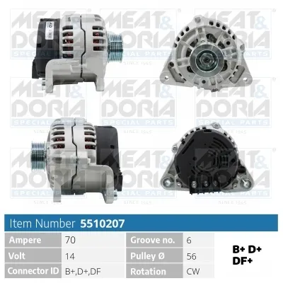 Alternator Ford FIESTA IV · Ford FIESTA Box Body/MPV · Ford KA