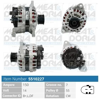 Alternator Fiat DUCATO Bus · Fiat DUCATO Van · Fiat DUCATO Platform/Chassis