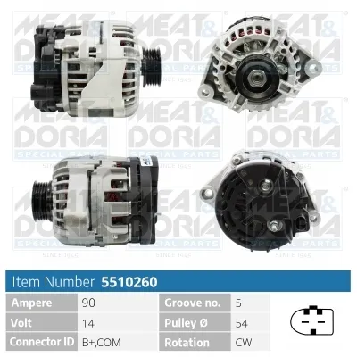 Alternator Smart FORTWO Coupe · Smart FORTWO Cabrio