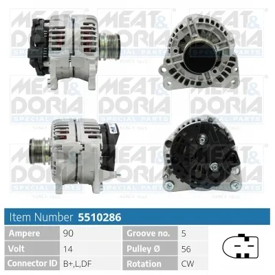 Alternator Seat AROSA · Vw LUPO I · Vw POLO