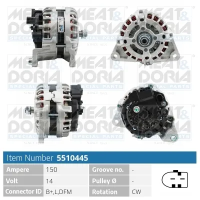 Alternator Fiat DUCATO Bus · Fiat DUCATO Van · Fiat DUCATO Platform/Chassis