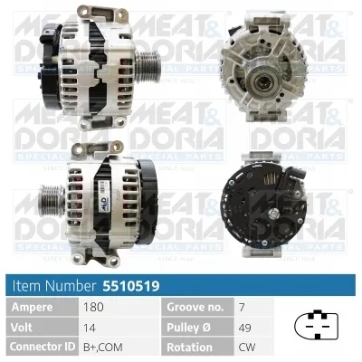 Alternator Mercedes-Benz E-CLASS · Mercedes-Benz E-CLASS T-Model · Mercedes-Benz CLS