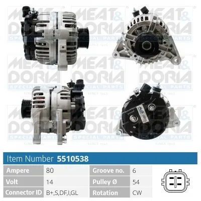 Alternator Toyota COROLLA · Toyota COROLLA Liftback · Toyota COROLLA Compact