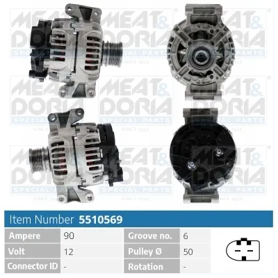 Alternator Mercedes-Benz SPRINTER 3-t Bus · Mercedes-Benz SPRINTER 3-t Van · Mercedes-Benz SPRINTER 3-t Platform/Chassis