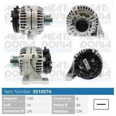 Alternator Volvo S80 I · Volvo V70 II · Volvo S60 I