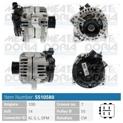 Alternator Toyota PREVIA II · Toyota AVENSIS VERSO · Toyota CAMRY Saloon