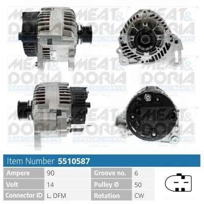 Alternator Vw TRANSPORTER T4 Bus · Vw TRANSPORTER T4 Van · Vw TRANSPORTER T4 Platform/Chassis (70E, 70L, 70M, 7DE, 7DL, 7D