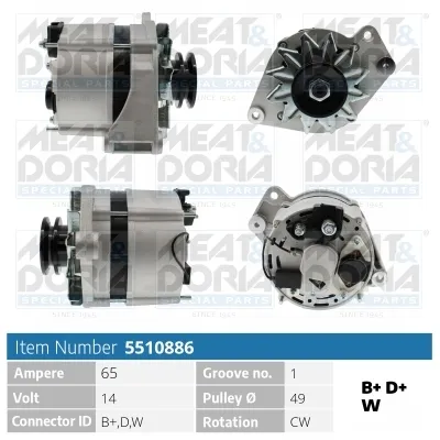 Alternator Vw TRANSPORTER T4 Bus · Vw TRANSPORTER T4 Van · Vw TRANSPORTER T4 Platform/Chassis (70E, 70L, 70M, 7DE, 7DL, 7D