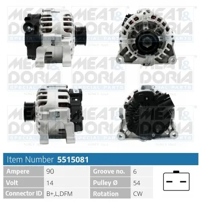 Alternator Citroën JUMPY I · Citroën BERLINGO / BERLINGO FIRST Box Body/MPV · Citroën BERLINGO / BERLINGO FIRST MPV